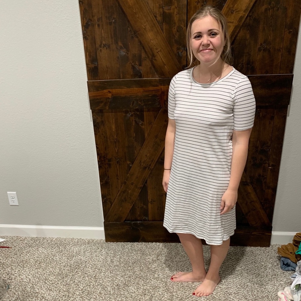 Nursing friendly dress
